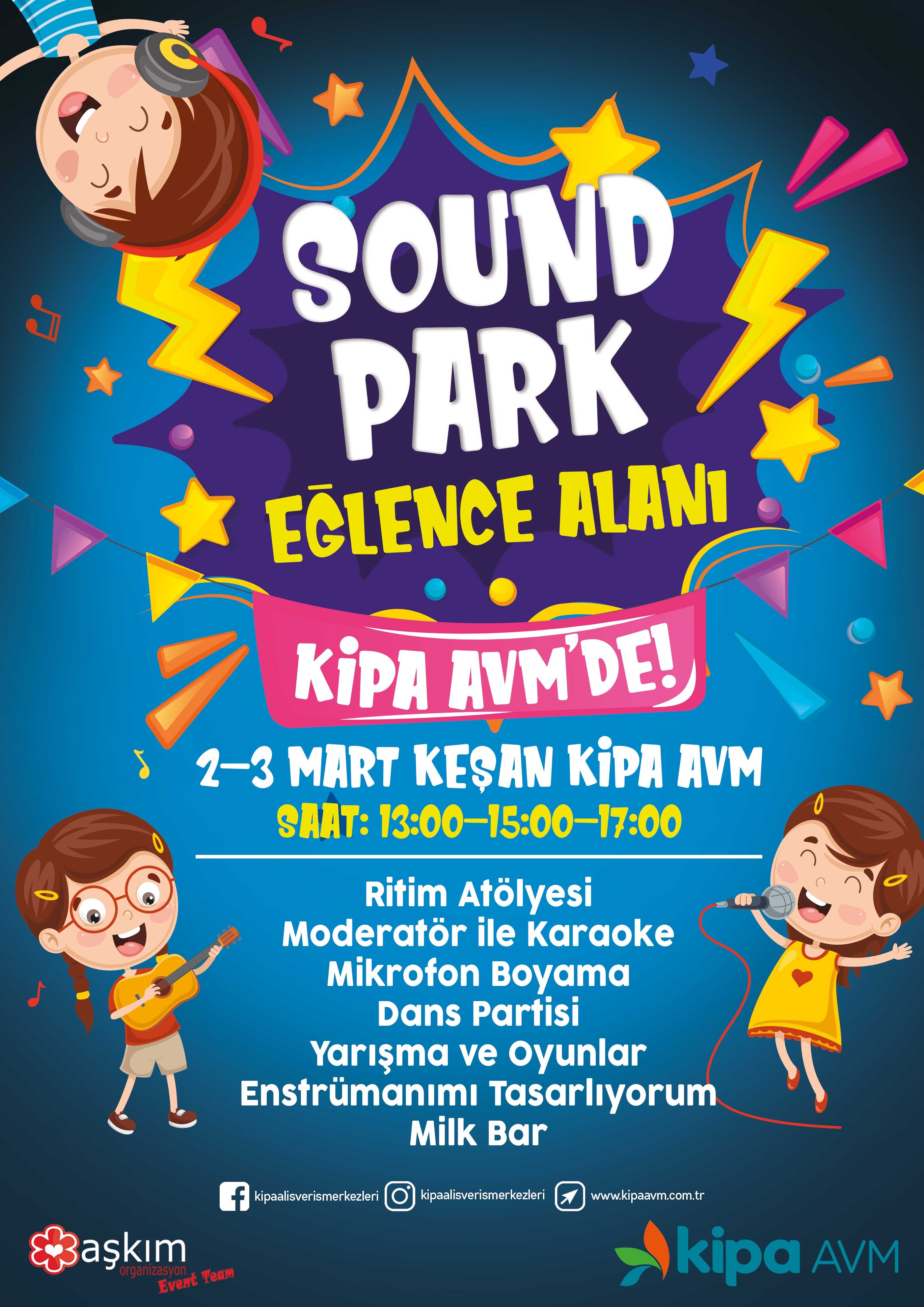 Sound Park Eğlence Alanı Keşan Kipa AVM&rsquo;de!